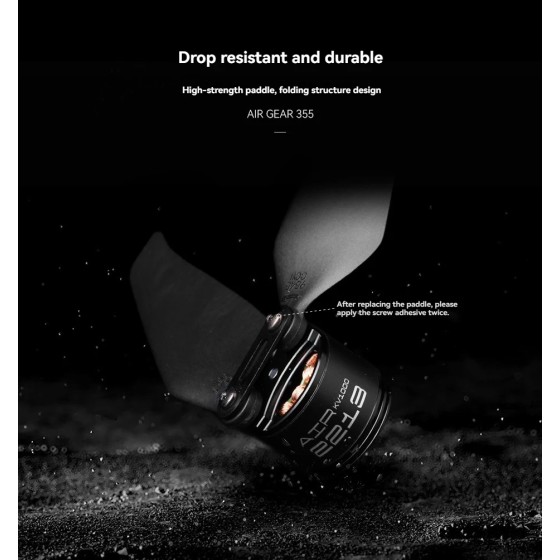 Hot Sales TMOTOR AIR GEAR 355 Four Axis Multi Axis Multi Rotor Power Set Foldable Paddle AIR2213